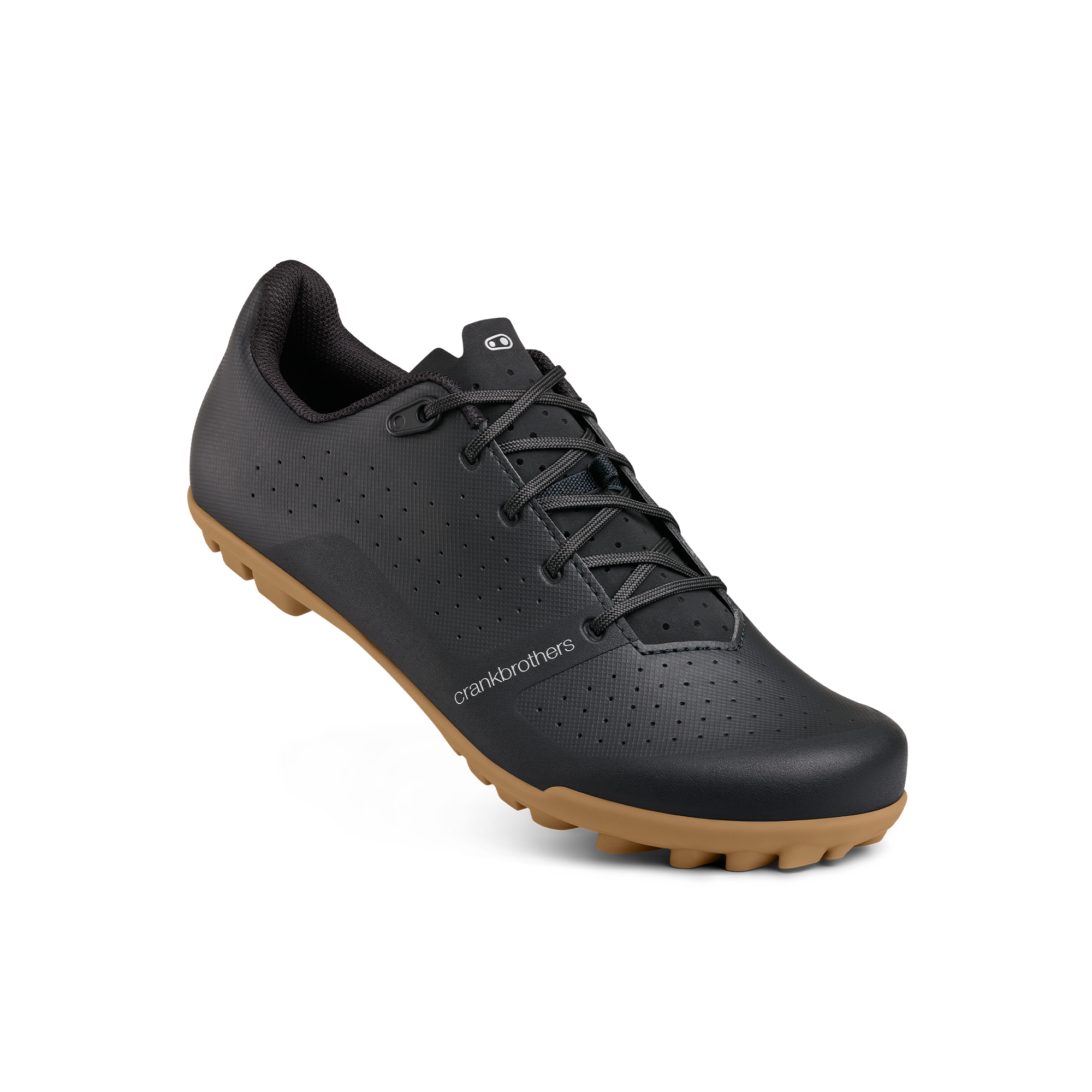Candy Lace XC/Gravel Clip-in Cycling Shoe - Black/Gum | Crankbrothers Candy Lace XC/Gravel Clip-in Cycling Shoe - Black/Gum | Crankbrothers
