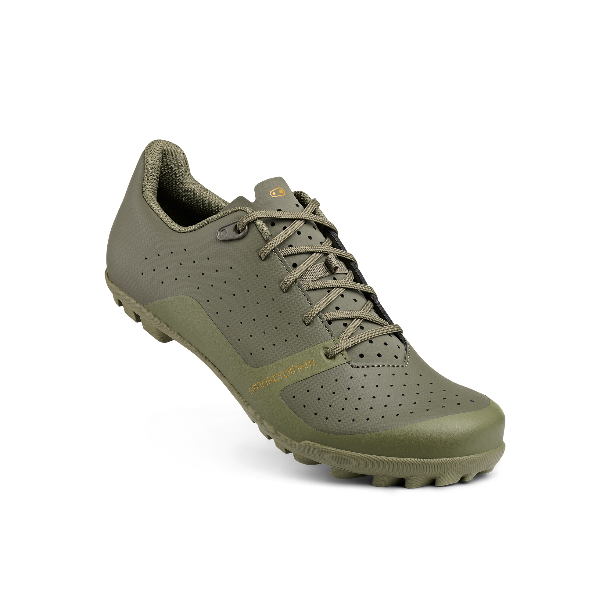 Candy Lace XC/Gravel Clip-in Cycling Shoe Green/Dark Green/Ochre