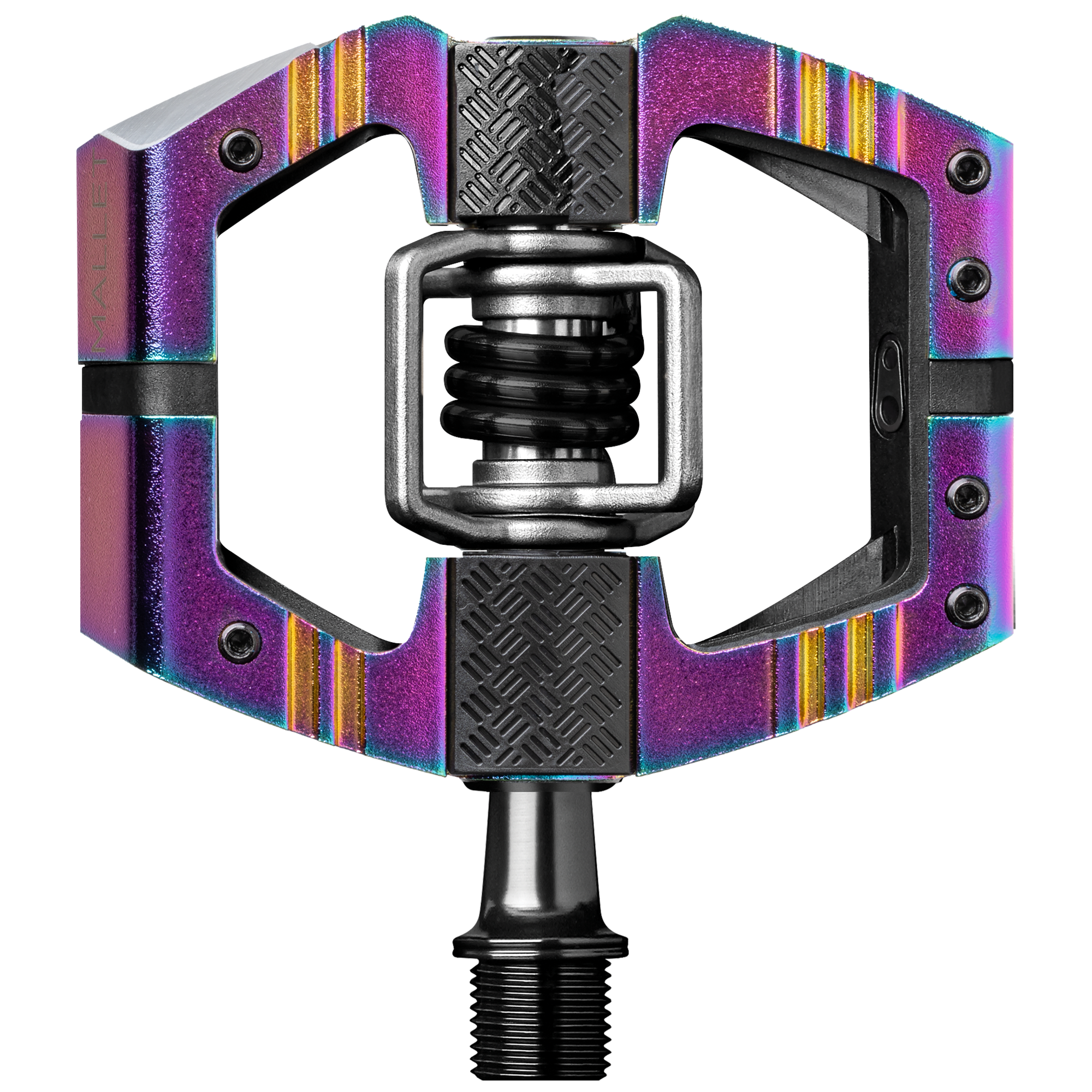 mallet e pedal Mallet Enduro Clip-In Pedals - Limited Edition Oil Slick