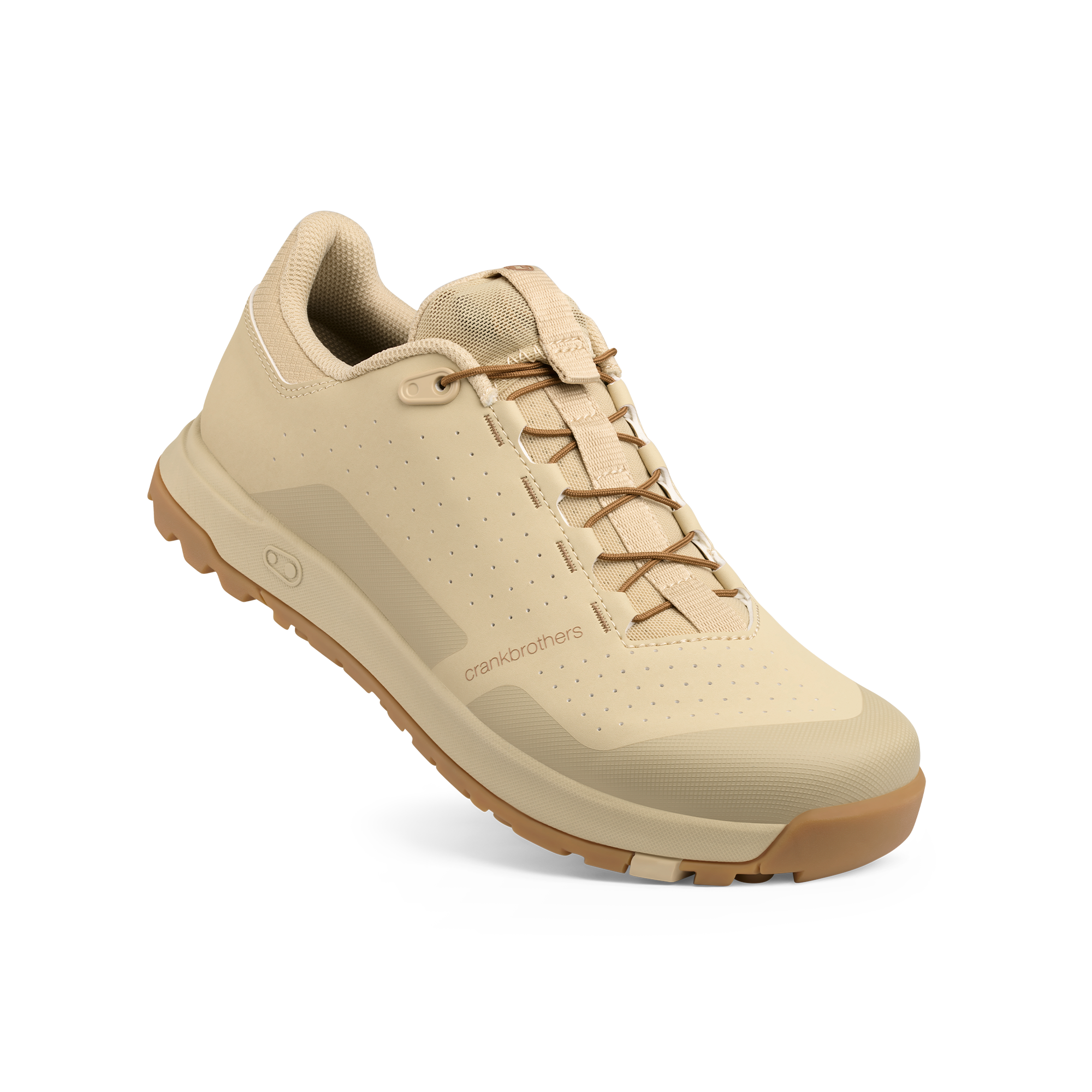 Mallet Trail Speed Lace Clip-In Shoes - Sand/Gum | Crankbrothers Mallet Trail Speed Lace Clip-In Shoes - Sand/Gum | Crankbrothers