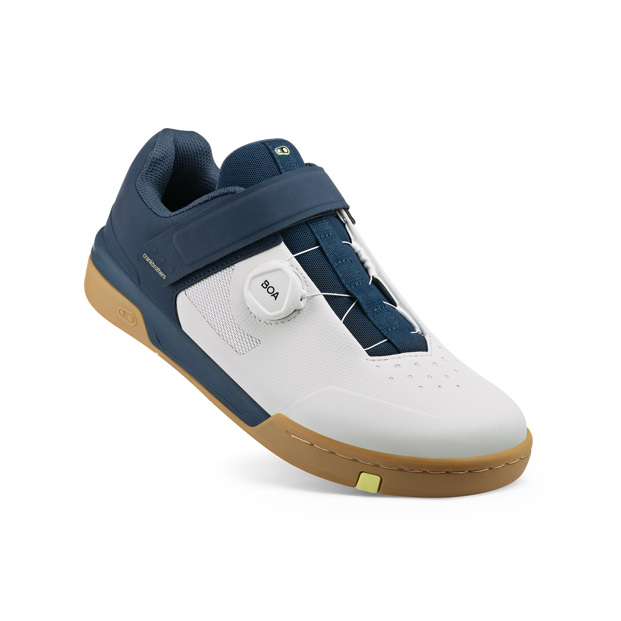 Stamp BOA® Flat Shoes - Navy/Grey | Crankbrothers