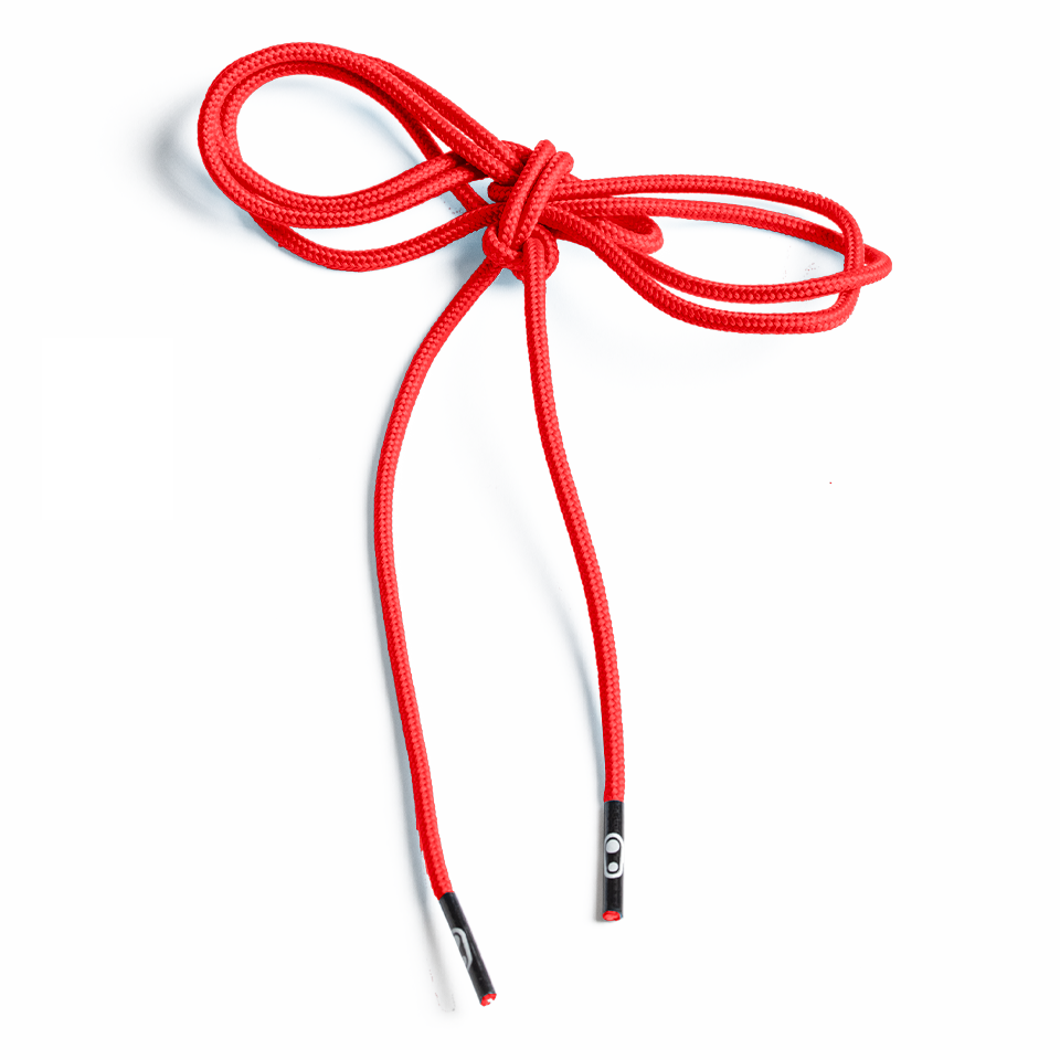 Red 2025 shoe strings