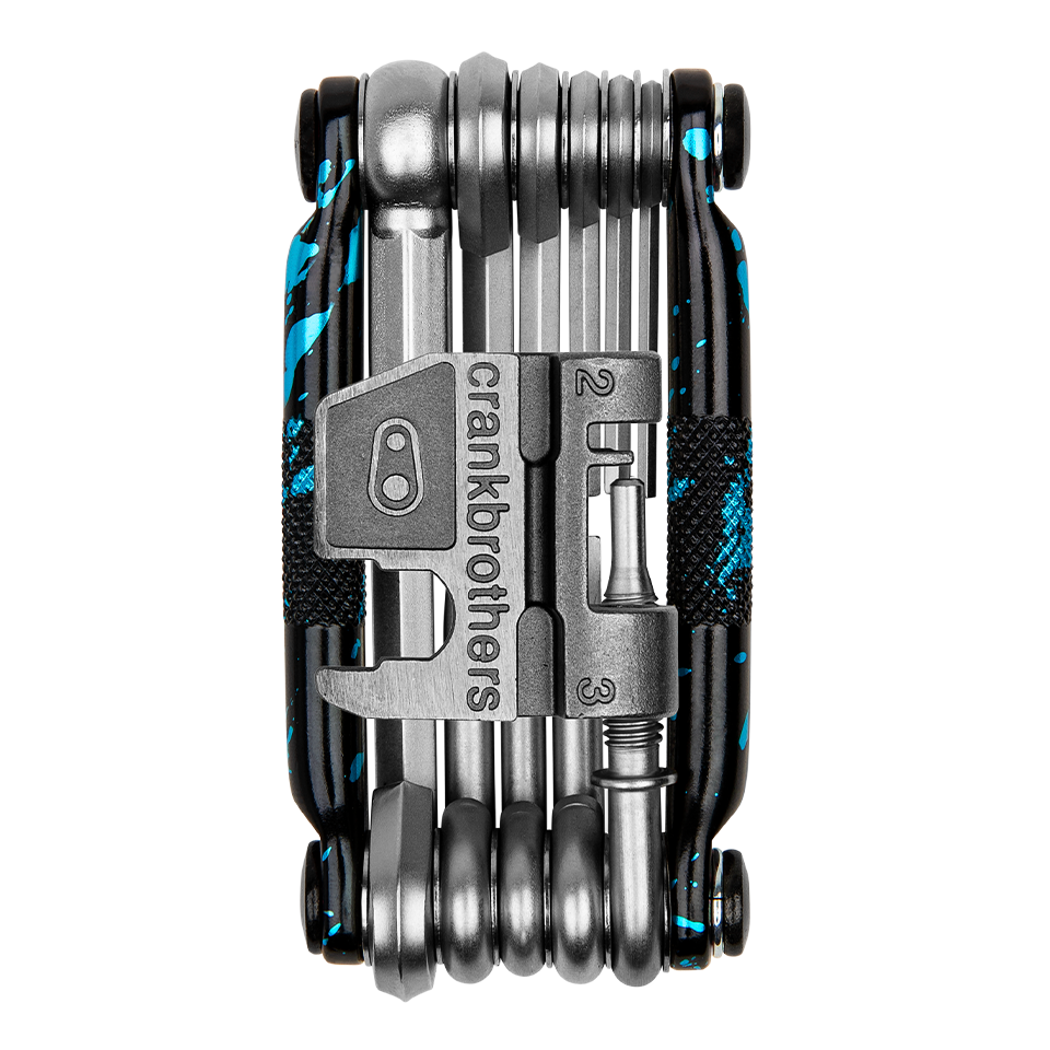 M17 Blue Splatter Crankbrothers