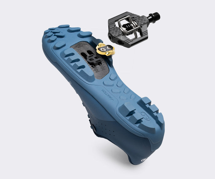 cleats shoes and pedals Candy Lace XC/Gravel Clip-in Cycling Shoe - Black/Gum