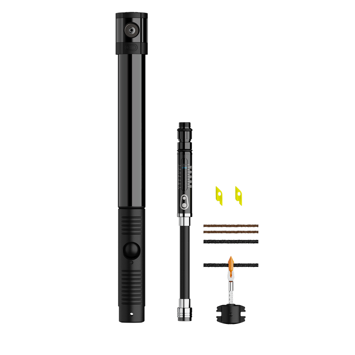Klic HV Gauge Hand Pump with Plug Tool | Crankbrothers