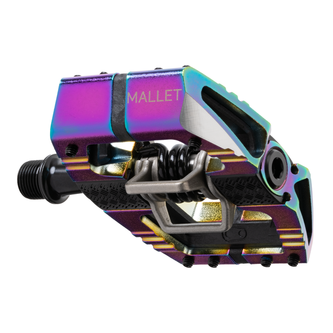 Mallet Enduro Clip-In Pedals - Limited Edition Oil Slick
