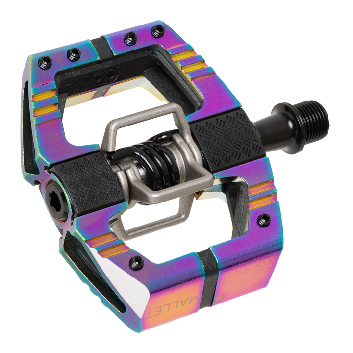 Mallet Enduro Clip-In Pedals - Limited Edition Oil Slick