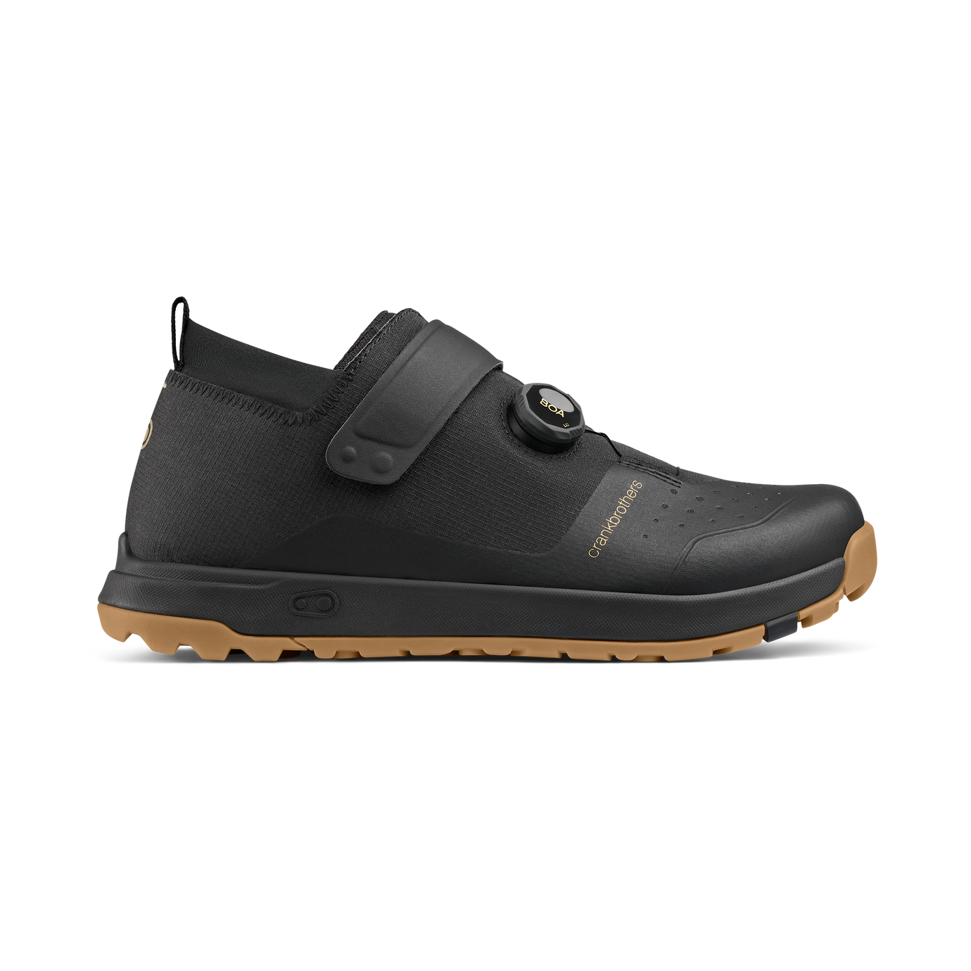 Mallet Trail BOA® Clip-In Shoes - Black/Gold | Crankbrothers Mallet Trail BOA® Clip-In Shoes - Black/Gold | Crankbrothers