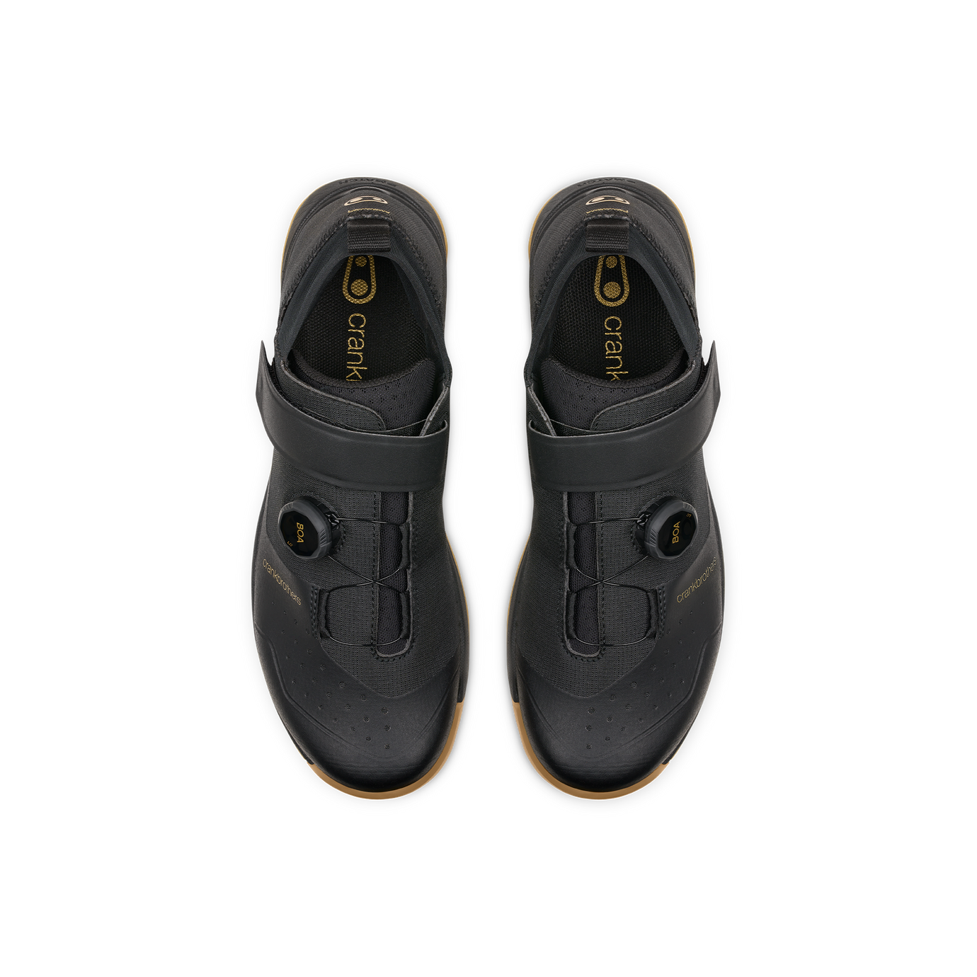 Mallet Trail BOA® Clip-In Shoes - Black/Gold | Crankbrothers Mallet Trail BOA® Clip-In Shoes - Black/Gold | Crankbrothers