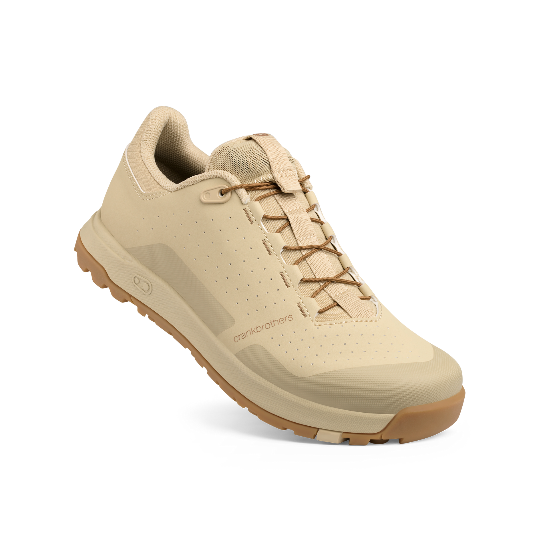 Mallet Trail Speed Lace Clip-In Shoes - Sand/Gum | Crankbrothers