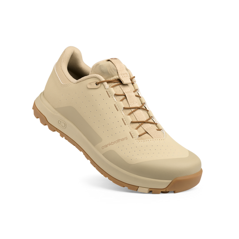 Mallet Trail Speed Lace Clip-In Shoes - Sand/Gum | Crankbrothers