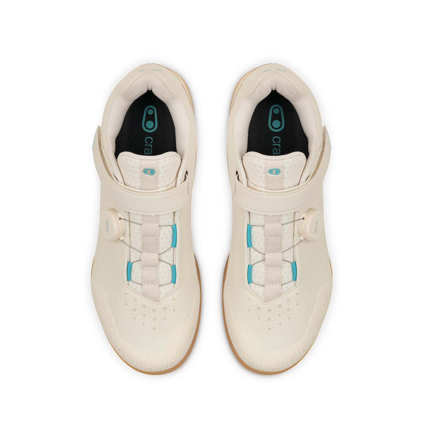 Mallet BOA® Clip-In Shoes - Sand/Teal | Crankbrothers Mallet BOA® Clip-In Shoes - Sand/Teal | Crankbrothers