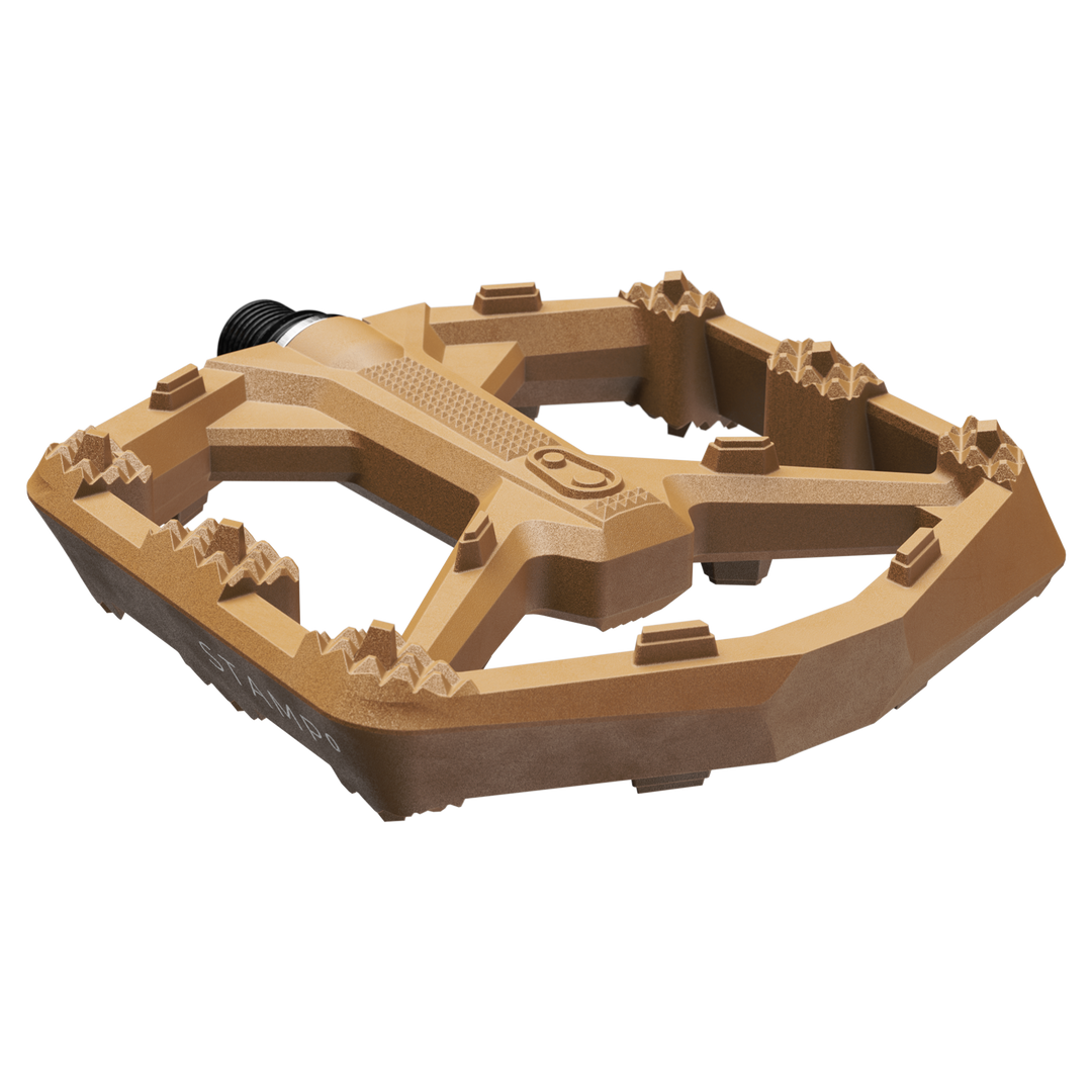 Stamp 0 Platform Pedals, Large / Black