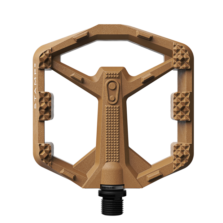 Stamp 0 Platform Pedals, Small / Brown