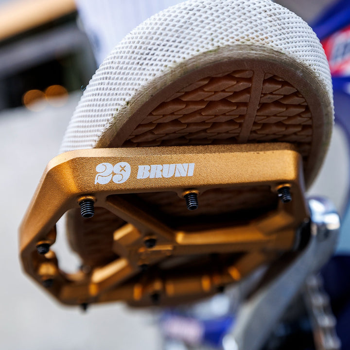 Stamp 7 Small Alloy Flat Pedals - Loic Bruni Edition | Crankbrothers