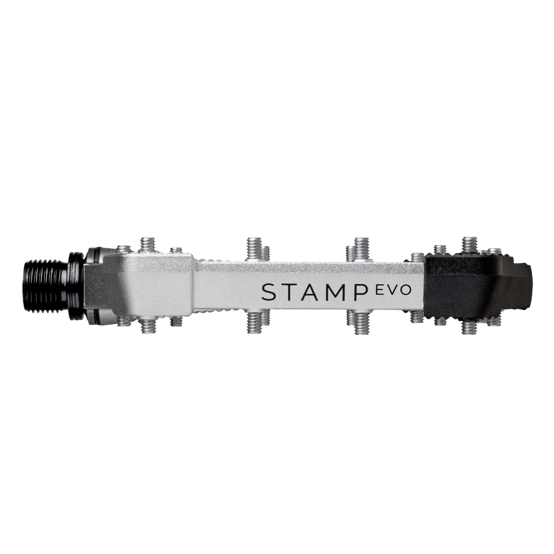 Stamp EVO Large Alloy Flat Pedals | Crankbrothers
