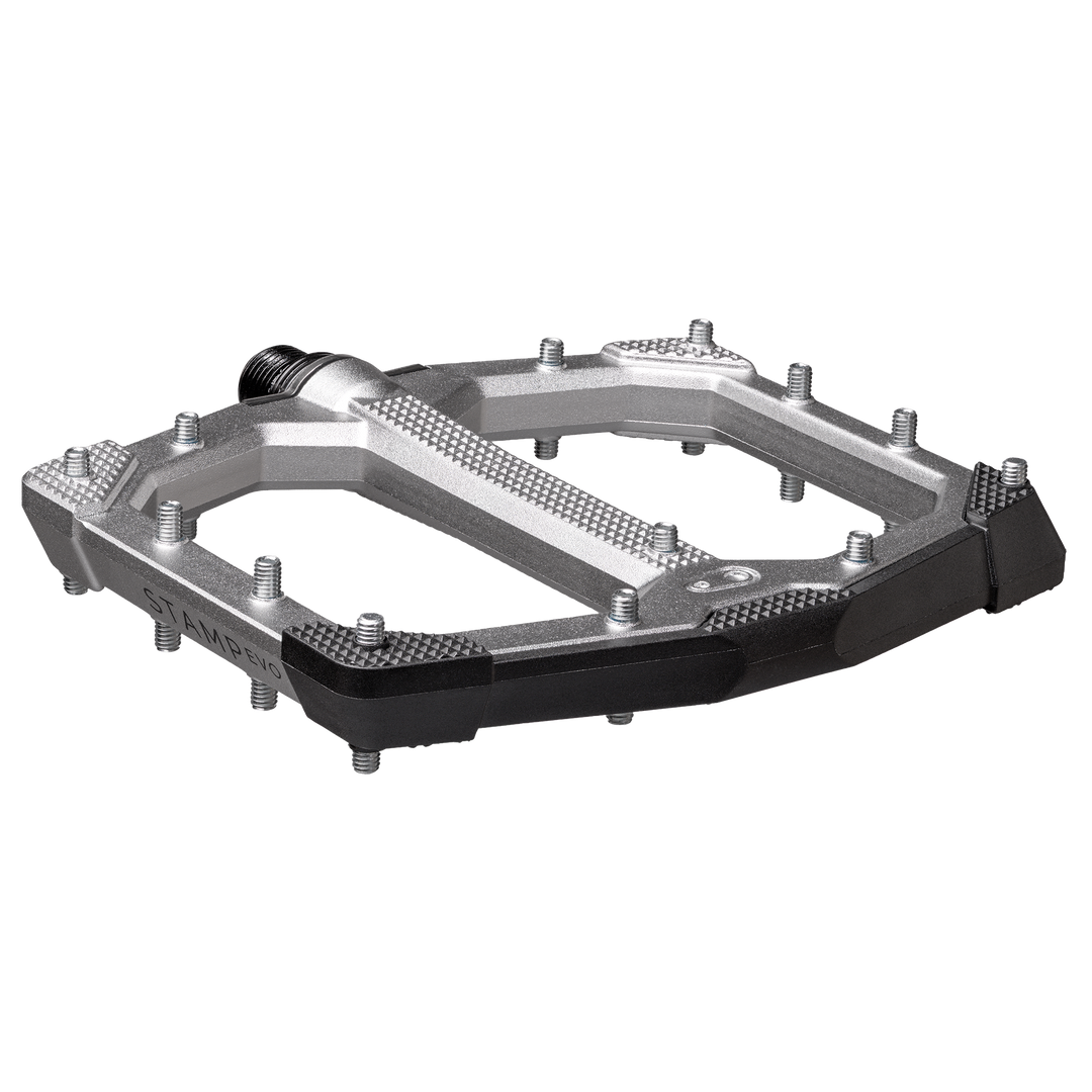 crank brothers oil slick pedals Stamp EVO Pedals, Black / Large Color:Dirty Roach E-Lastenrad / Cargo E-Bike 13mm external and 11mm custom r and d