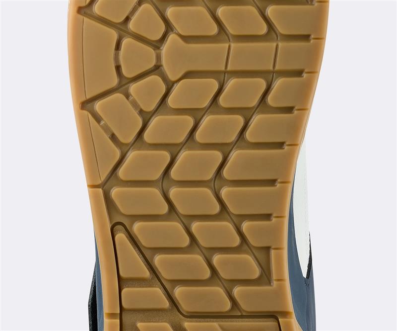 Stamp BOA® Flat Shoes - Navy/Grey | Crankbrothers