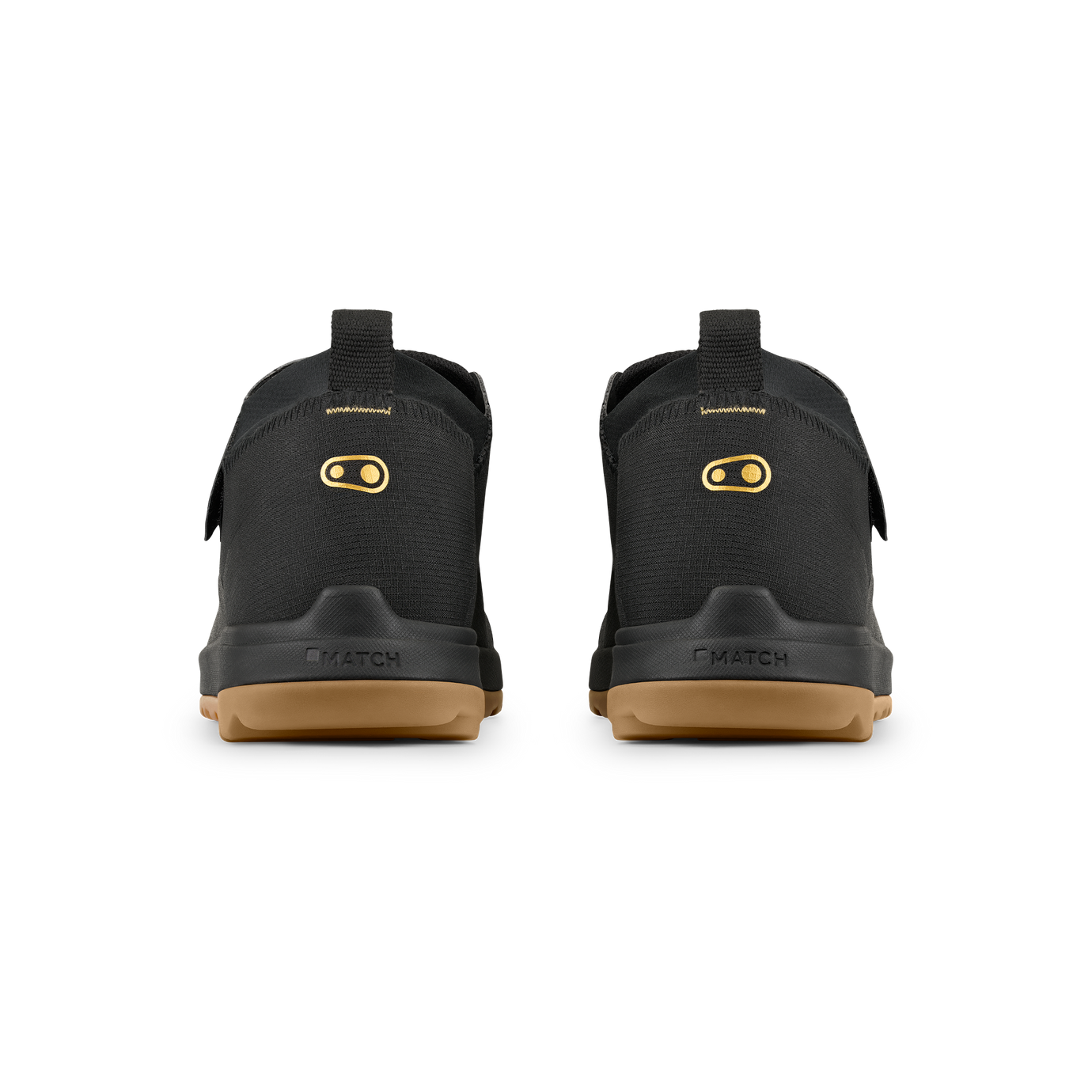 Stamp Trail BOA Flat Shoes Black Gold Crankbrothers