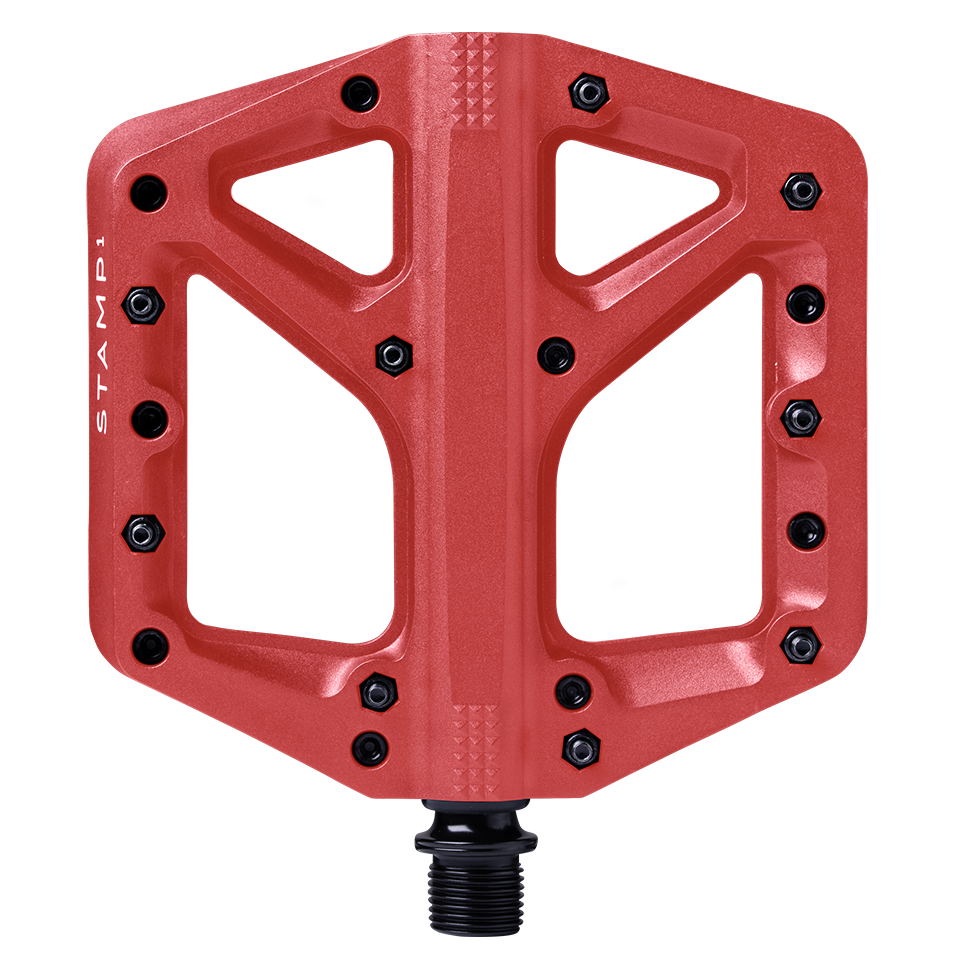 Crank Brothers Stamp 1 Large Pedals - Red