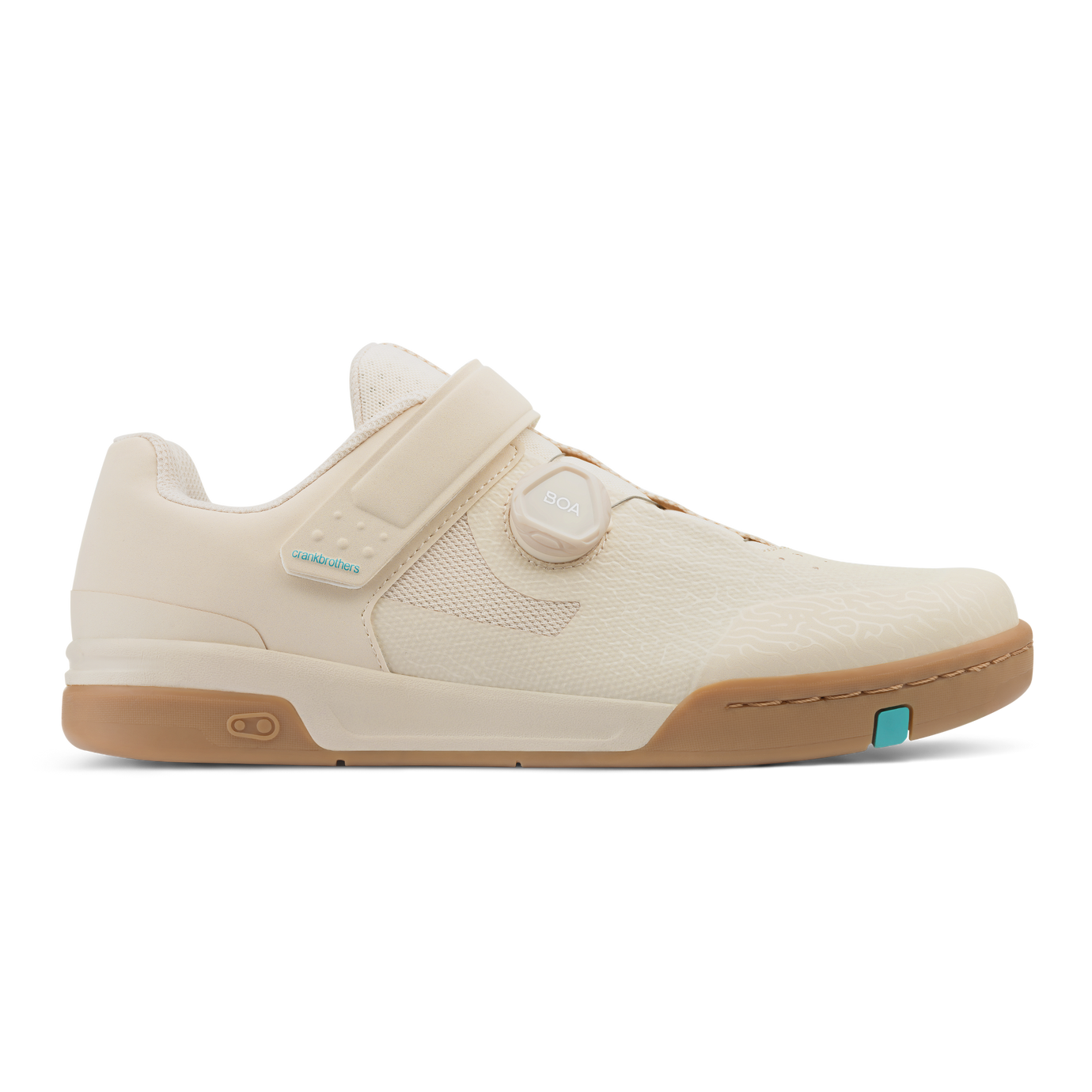 Stamp BOA® Flat Shoes - Sand/Teal | Crankbrothers Stamp BOA® Flat Shoes - Sand/Teal | Crankbrothers