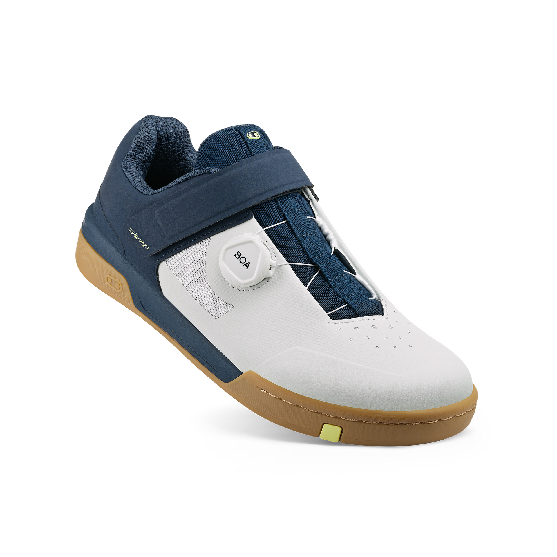 Stamp BOA® Flat Shoes - Navy/Grey | Crankbrothers