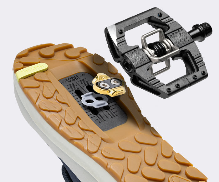 Mallet Trail BOA® Clip-In Shoes - Navy/Grey | Crankbrothers