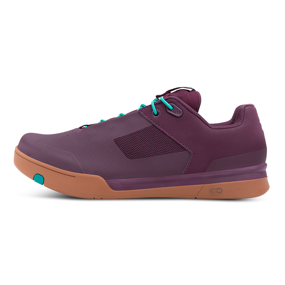 Mallet Lace Clip-In Shoes - Purple/Gum | Crankbrothers Mallet Lace Clip-In Shoes - Purple/Gum | Crankbrothers