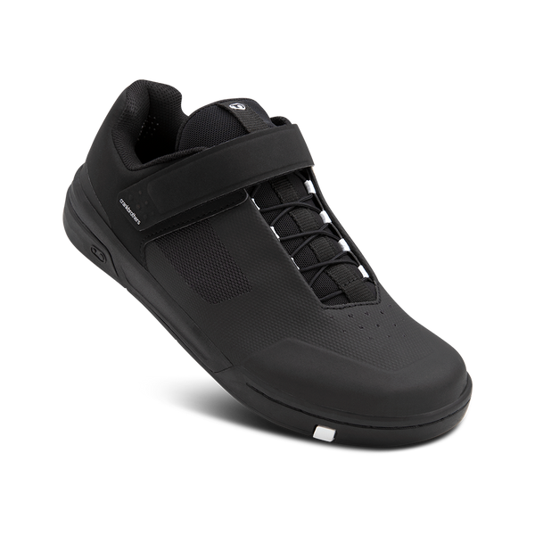 Stamp Speed Lace Flat Shoes - Black/White | Crankbrothers