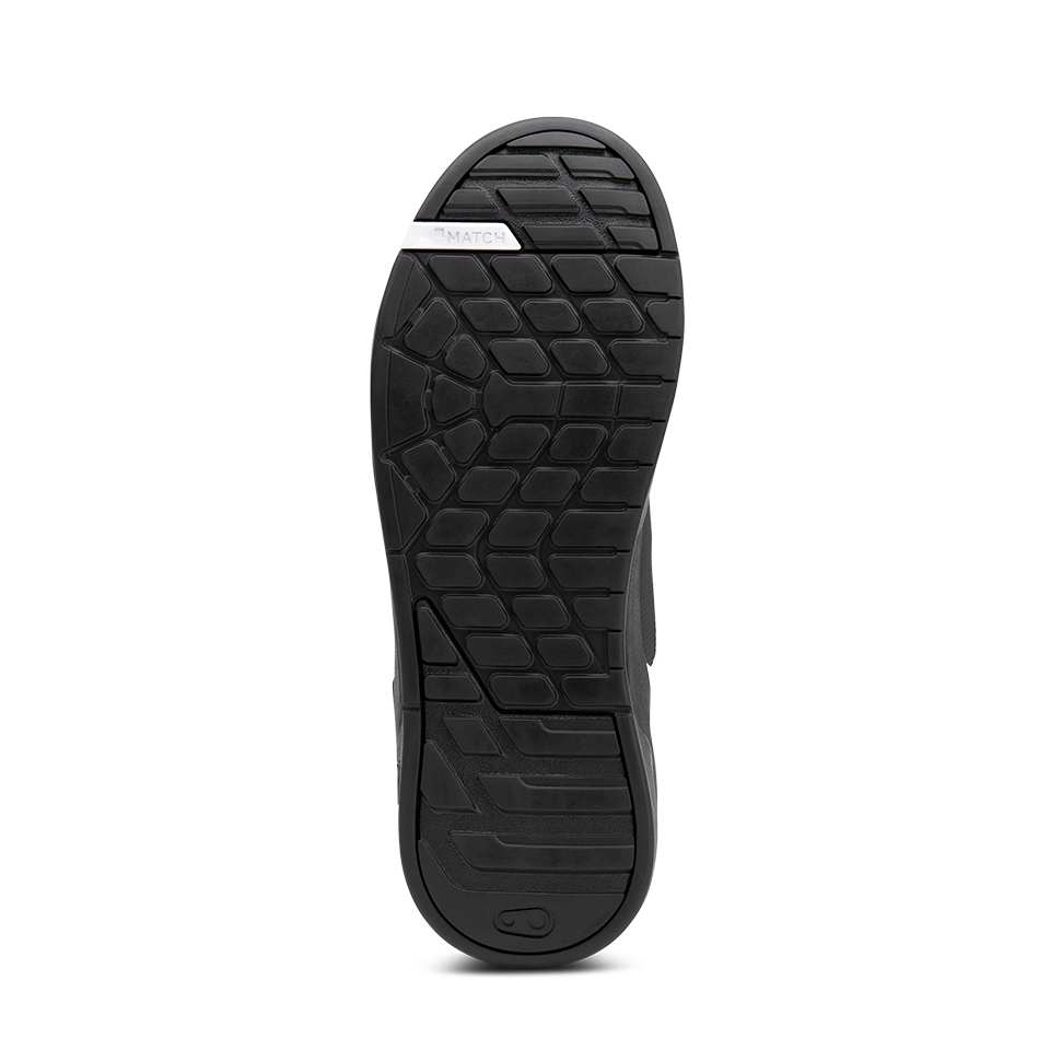 Stamp Speed Lace Flat Shoes - Black/White | Crankbrothers