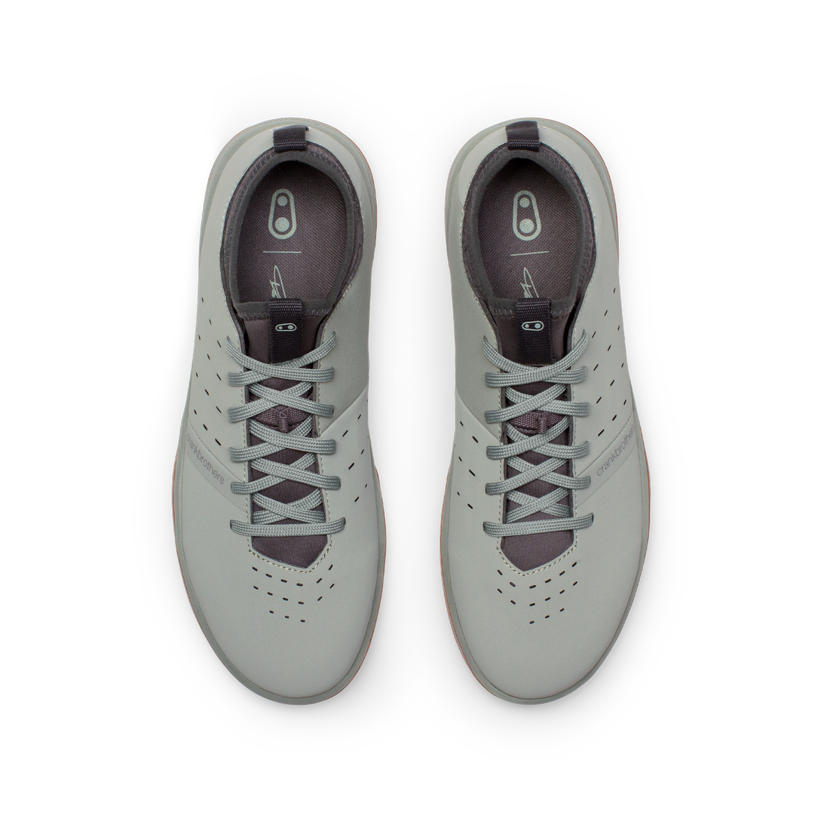 Stamp Street Fabio Flat Shoes - Sage/Gum | Crankbrothers Stamp Street Fabio Flat Shoes - Sage/Gum | Crankbrothers