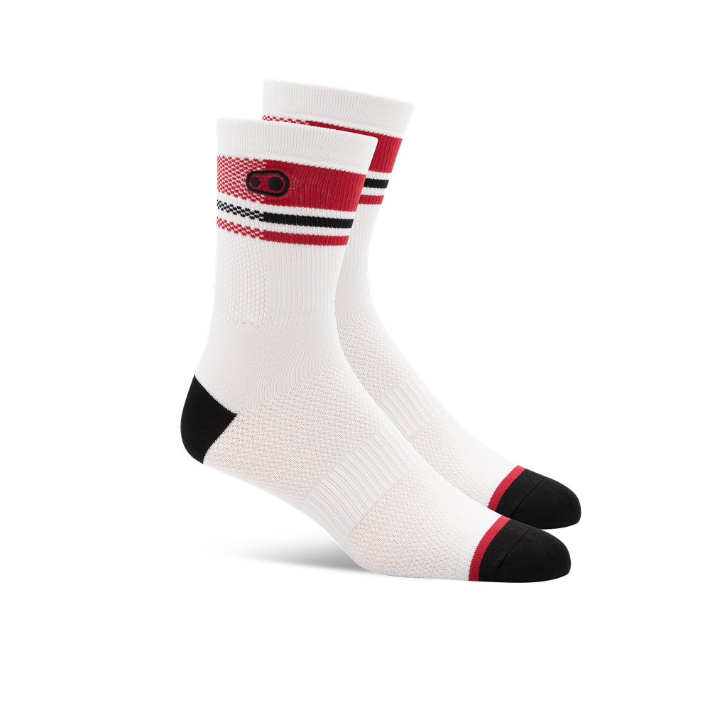 Icon MTB Socks - White/Red