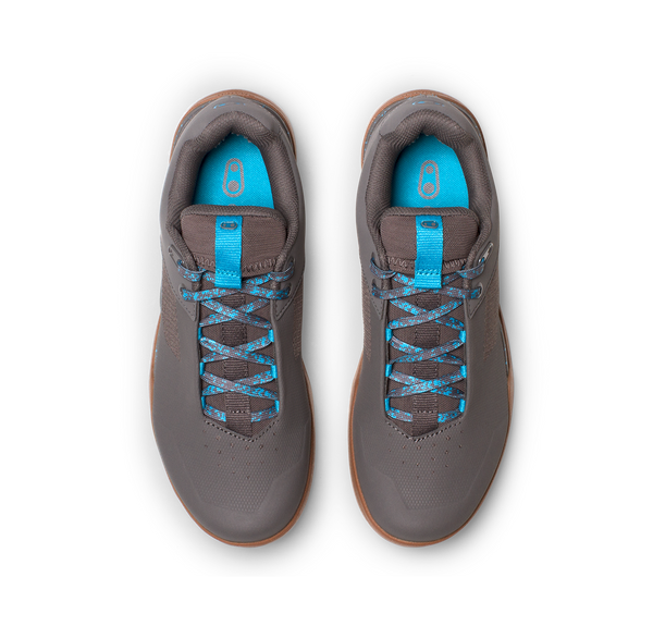 Mallet Lace Clip-In Shoes - Grey/Blue Splatter