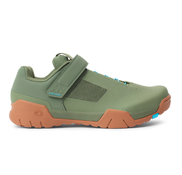 Mallet Enduro Speed Lace Clip-In Shoes - Green/Gum