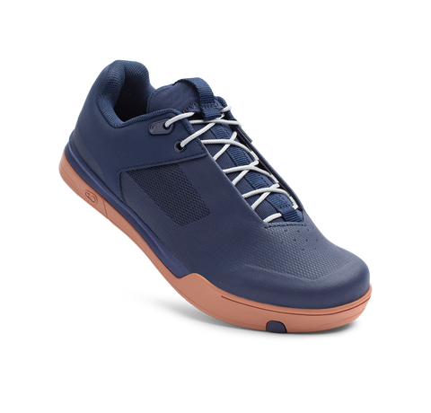 Mallet Lace Clip-In Shoes - Navy/Gum | Crankbrothers