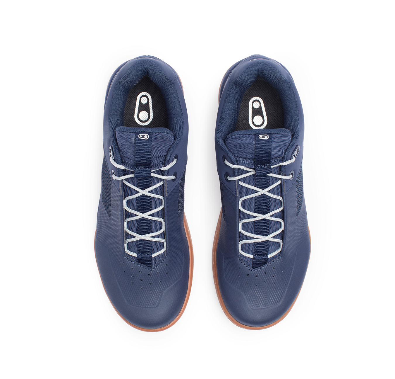 Mallet Lace Clip-In Shoes - Navy/Gum | Crankbrothers Mallet Lace Clip-In Shoes - Navy/Gum | Crankbrothers
