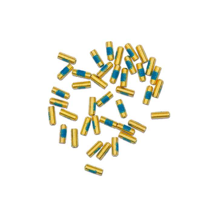 gold mtb pedal pins Pin Kit 10mm