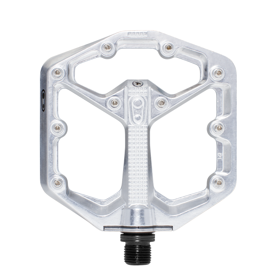 Stamp 7 Small Alloy Flat Pedals - Silver Edition | Crankbrothers