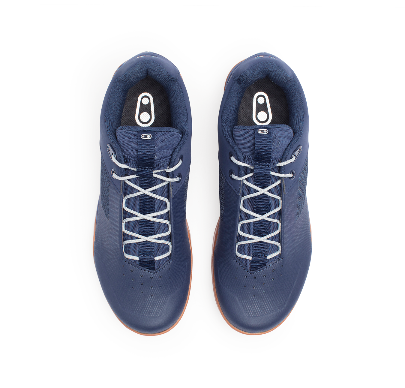 Stamp Lace Flat Shoes - Navy/Gum | Crankbrothers Stamp Lace Flat Shoes - Navy/Gum | Crankbrothers