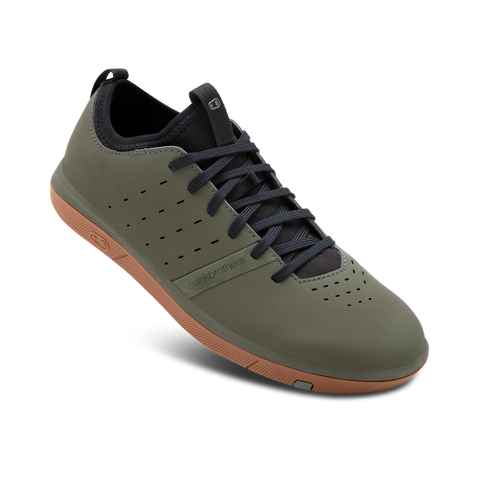 Stamp Street Fabio Flat Shoes - Camo/Gum | Crankbrothers