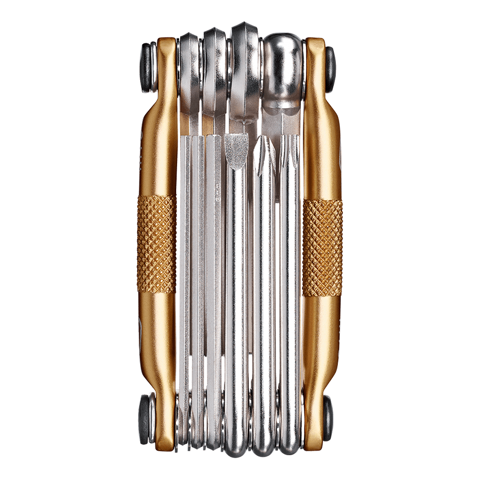Crankbrothers M17 Multitool Gold – Kompaktes Fahrradwerkzeug Für Unterwegs